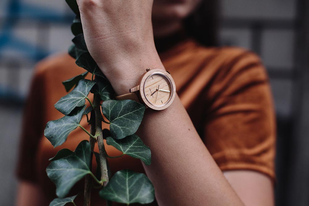 Wooden Watch Fusion Series - Dawn - Maple - Plantwear