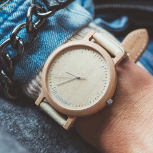 wooden watch maple