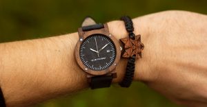 wooden watch