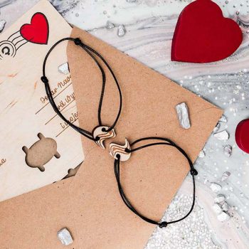 valentine's wooden card