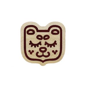 wooden pin bear