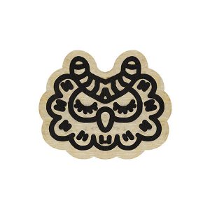 wooden pin owl