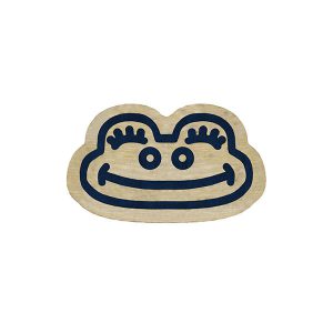 wooden pin frog