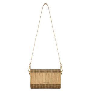 wooden handbag oak
