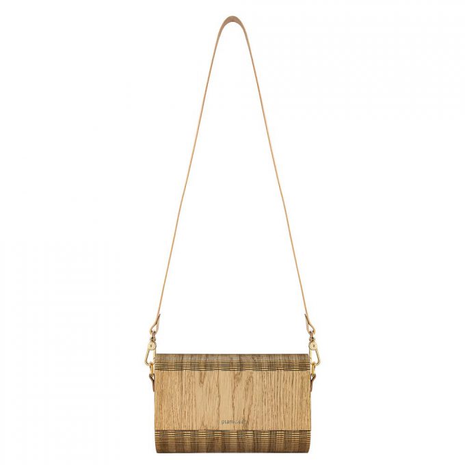 wooden handbag oak