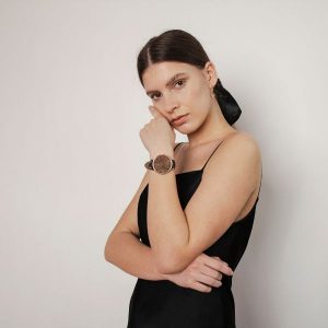 Watch Blend Burr Walnut Rose Gold Black