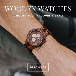 wooden watches form woman and man